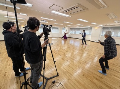 Video Shooting for Dance magazine.【月刊ダンスビュウ】