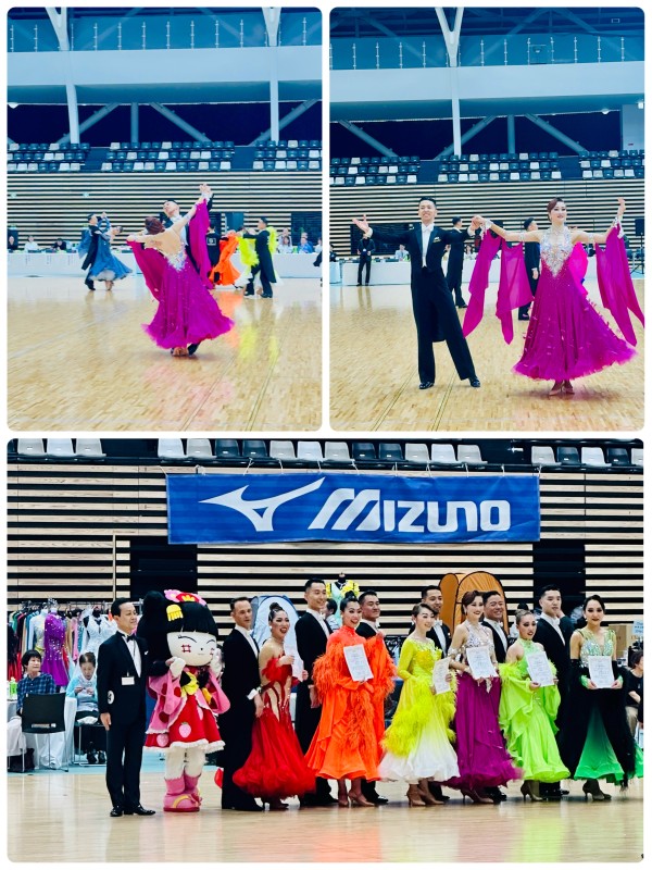 渡邉雄介・黒木愛莉組、JCF全日本ダンス選手権にて準決勝進出!