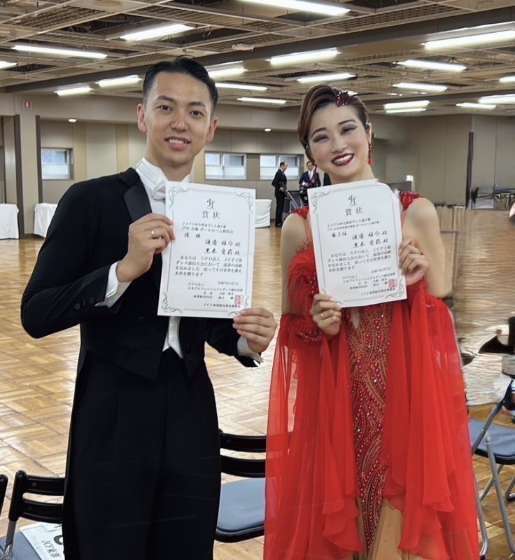渡邉雄介・黒木愛莉組、今年5度目のB級戦優勝!!