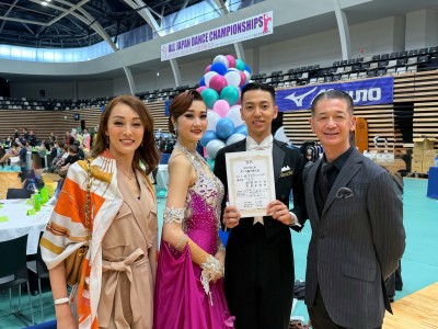 渡邉雄介・黒木愛莉組、JCF全日本ダンス選手権にて準決勝進出!