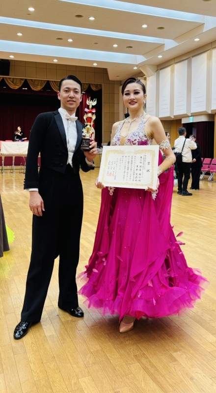 渡邉雄介・黒木愛莉組、選手権にて3位入賞！